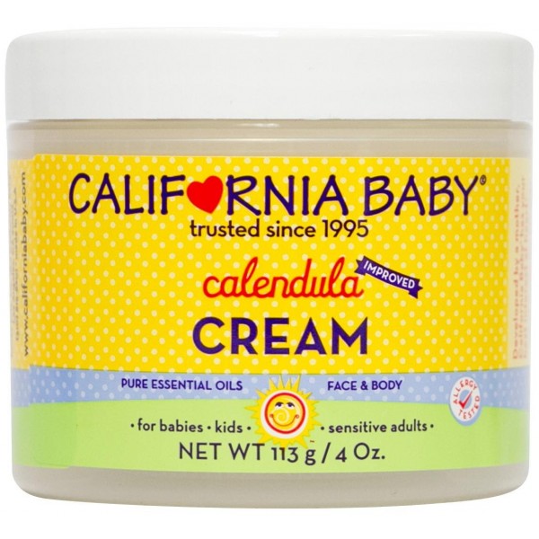 Cream - Calendula 4oz - California Baby - BabyOnline HK