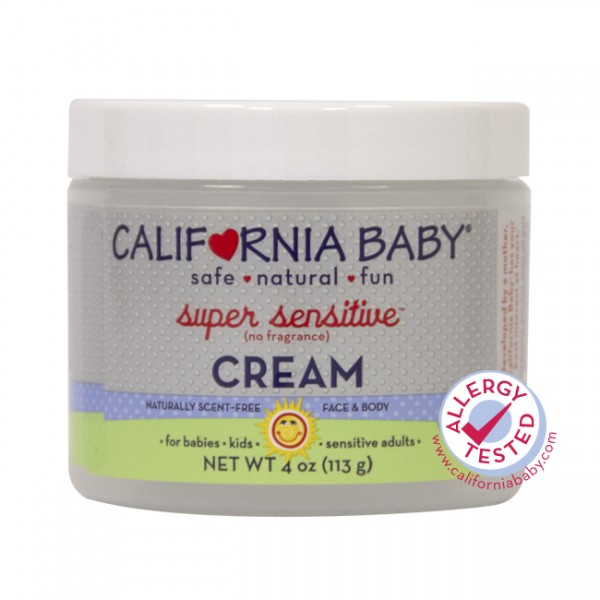 Cream - Super Sensitive 4oz - California Baby - BabyOnline HK