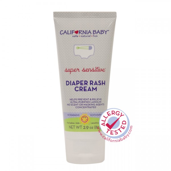 Diaper Rash Cream - Super Sensitive 2.9oz - California Baby - BabyOnline HK