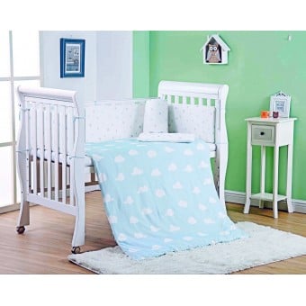 Baby Bedding Set (Soft Clouds)