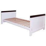 Jupiter Cot Bed with Smart Dream Large Mattress (White) - California Bear - BabyOnline HK