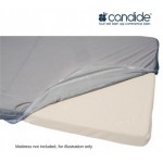 Candide - Waterproof Fitted Sheet (70 x 140cm) - Dark Grey - Candide - BabyOnline HK