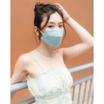 Canuxi -【透氣升級】KN95 成人高透氣立體防護口罩 - 薄荷綠 (15片獨立包裝) - Canuxi - BabyOnline HK