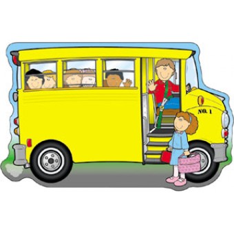 Kids' School Bus Notepad (50 pcs)