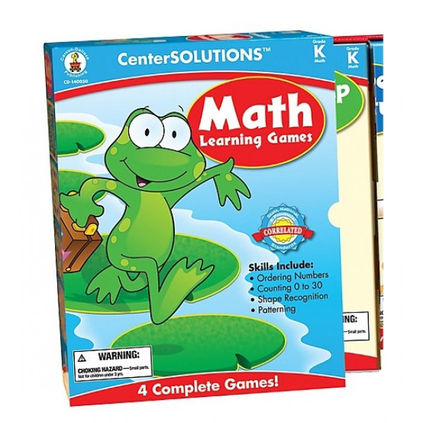 Math Learning Games Board Game - Grade K - Carson Dellosa - BabyOnline HK