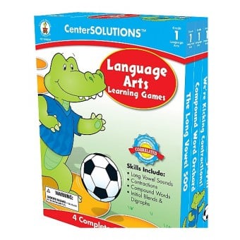Language Arts Learning Games Board Game - Grade 1
