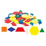 The Thinking Kids' - MATH - 250 Pattern Blocks - Carson Dellosa - BabyOnline HK