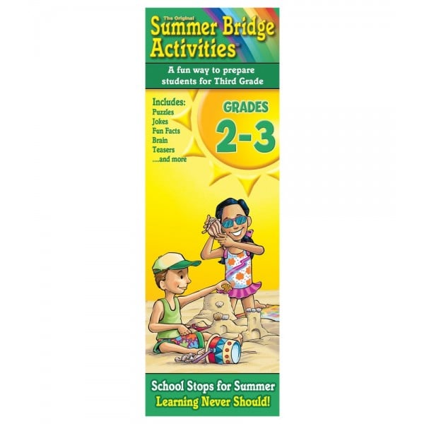 Summer Bridge Activities - Activity Cards (Grades 2 - 3) - Carson Dellosa - BabyOnline HK