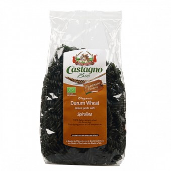 Organic Durum Wheat Italian Fusilli with Spirulina 500g