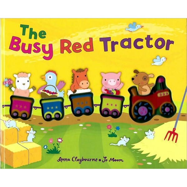 The Busy Red Tractor - Caterpillar Books - BabyOnline HK