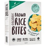 Organic Brown Rice Bites (Sour Cream & Chives) 100g - Ceres Organics - BabyOnline HK