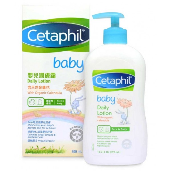Baby Cetaphil - Daily Lotion with Organic Calendula 399ml - Cetaphil - BabyOnline HK