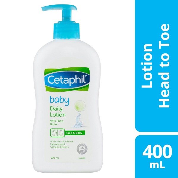 Cetaphil - Baby Daily Lotion with Shea Butter 400ml - Cetaphil - BabyOnline HK