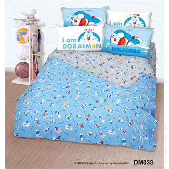 Cherry - 100% Cotton Cartoon Bedding Set (Doraemon) - DM033