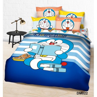 Cherry - 100% Cotton Cartoon Bedding Set (Doraemon) - DM022