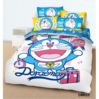 Cherry - 100% Cotton Cartoon Bedding Set (Doraemon) - DM025