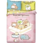 Cherry - 100% Cotton Cartoon Bedding Set (Sumikko Gurashi) - SG025 - Cherry - BabyOnline HK