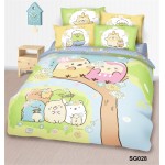Cherry - 100% Cotton Cartoon Bedding Set (Sumikko Gurashi) - SG028 - Cherry - BabyOnline HK