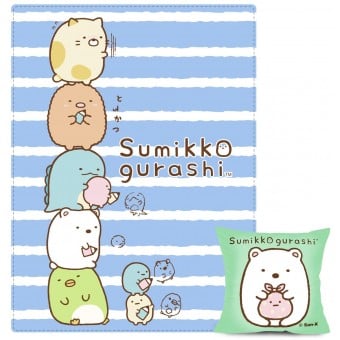 Cherry - Cartoon Cozy Blanket (Single) (Sumikko Gurashi) - SGB06-60SQ