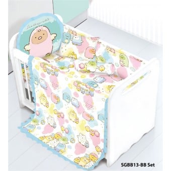 Cherry - 100% Cotton Baby Bedding Set (Sumikko Gurashi) - SGBB13