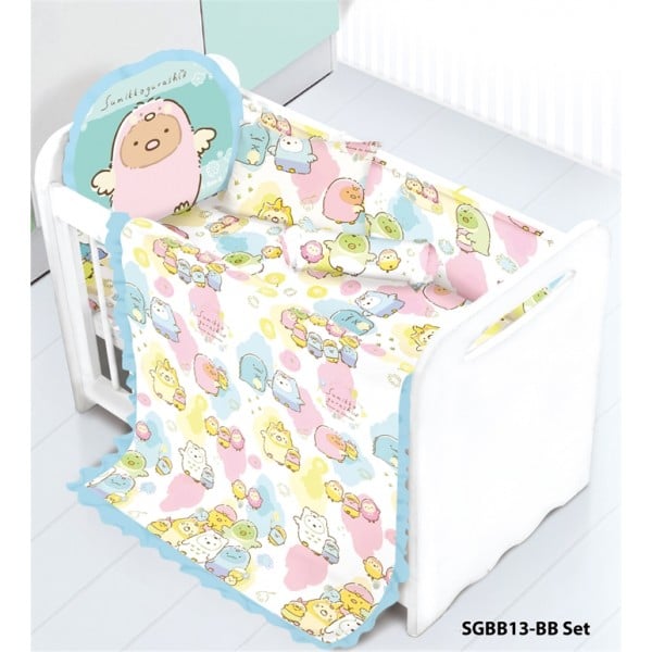 Cherry - 100% Cotton Baby Bedding Set (Sumikko Gurashi) - SGBB13 - Cherry - BabyOnline HK