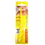Stage 3 Toothbrush (12m+) - Yellow - Chiki Chika - BabyOnline HK