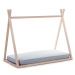 ChildHome - Tipi Bed Frame with Cover & Mattress (Natural / Anthracite) - ChildHome - BabyOnline HK