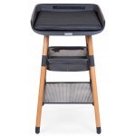 ChildHome - Evolux Changing Table (Natural Anthracite) - ChildHome - BabyOnline HK