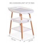 ChildHome - Evolux Changing Table (Natural White) - ChildHome - BabyOnline HK