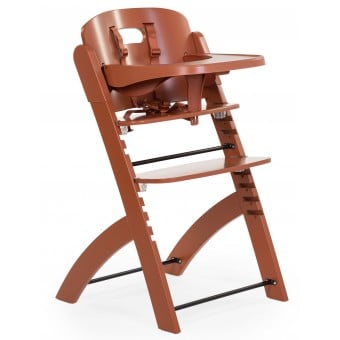 ChildHome - Evosit High Chair + Feeding Tray (Terracotta Rust)