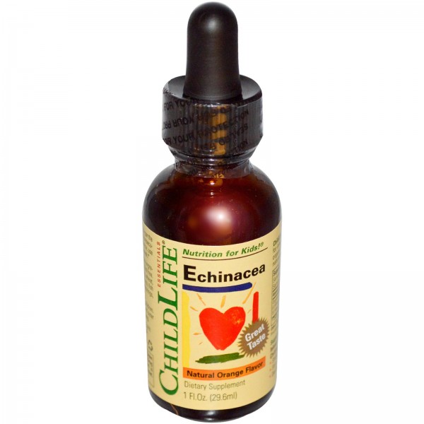 Echinacea - Natural Orange Flavor 1 oz. (29.6ml) - ChildLife - BabyOnline HK