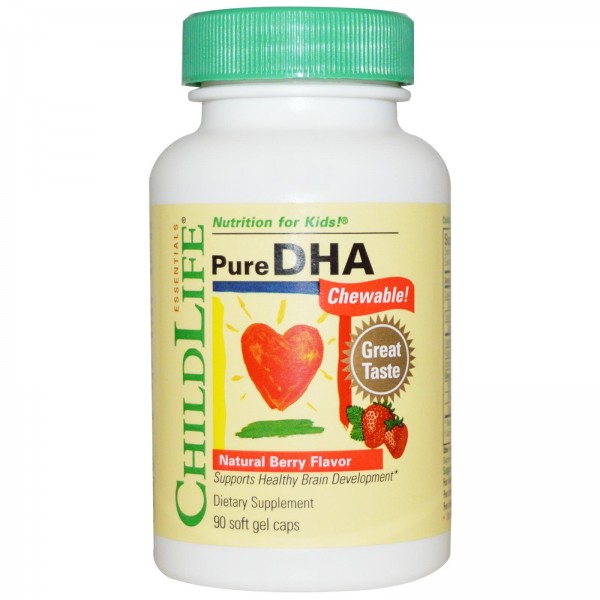 Pure DHA for Kids (Chewable) 90s - ChildLife - BabyOnline HK