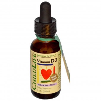Vitamin D3 Liquid Drops - 1oz (29.6 ml) 