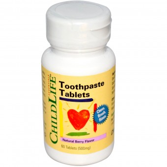 Toothpaste Tablets (Berry) - 60 tablets