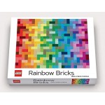 LEGO Rainbow Bricks Puzzle (1000 pcs) - Chronicle Books - BabyOnline HK
