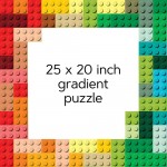 LEGO Rainbow Bricks Puzzle (1000 pcs) - Chronicle Books - BabyOnline HK