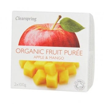 Organic Fruit Purée (Apple & Mango) 2 x 100g 