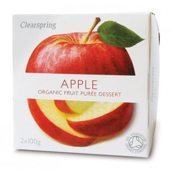 Organic Fruit Purée (Apple) 2 x 100g 
