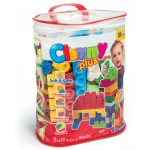Clemmy Plus - Bag with 60 Soft Blocks Set - Clementoni - BabyOnline HK