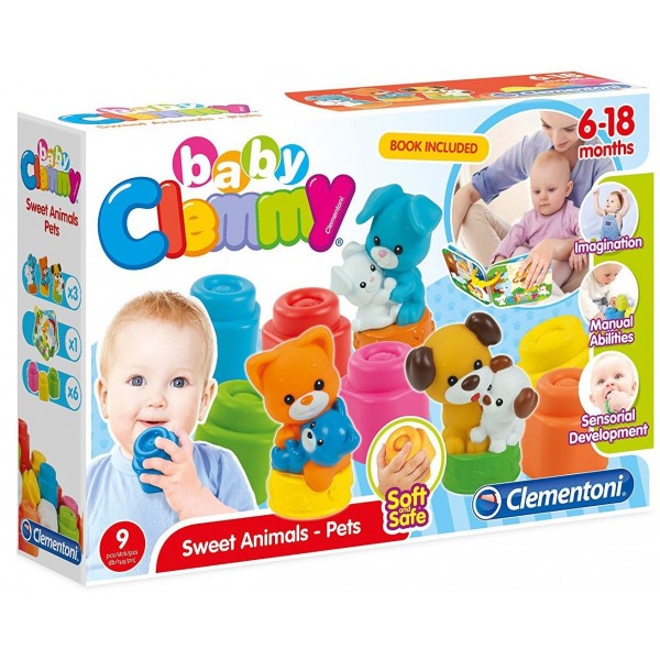 Baby Clemmy - Sweet Animals - Pets - Clementoni - BabyOnline HK