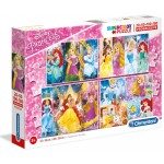 Super Color Progressive Puzzle - Disney Princess (20+60+100+180) - Clementoni - BabyOnline HK