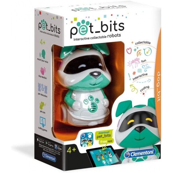 Pets Bits - Interactive Collectable Robots - Dog bit - Clementoni - BabyOnline HK