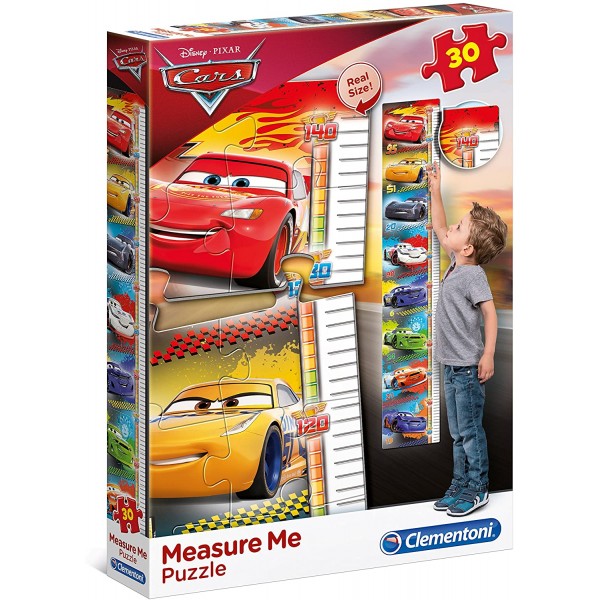 Measure Me Puzzle - Disney Cars 3 (30 pcs) - Clementoni - BabyOnline HK