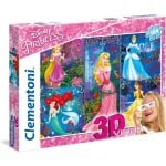 3D Puzzle - Disney Princess (104 Pcs) - Clementoni - BabyOnline HK
