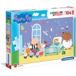 Super Color Maxi 104 Puzzle - Peppa Pig - Clementoni - BabyOnline HK