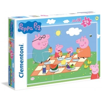 Super Color Maxi 24 Puzzle - Peppa Pig