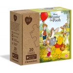 Play for the Future Puzzle - Winnie the Pooh (2 x 20 Pcs) - Clementoni - BabyOnline HK