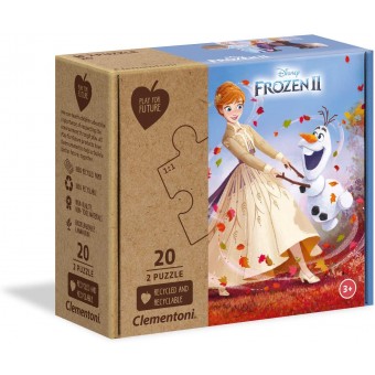Play for the Future Puzzle - Disney Frozen II (2 x 20 Pcs)