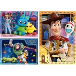 Super Color Puzzle - Toy Story 4 (3 x 48 pcs) - Clementoni - BabyOnline HK