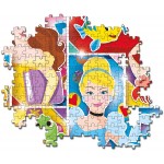 Super Color Puzzle - Disney Princess (104 Pcs) - Clementoni - BabyOnline HK